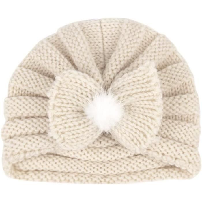 Turban B b Bandeau Bebe Fille Laine Bonnets Tricot s Enfants