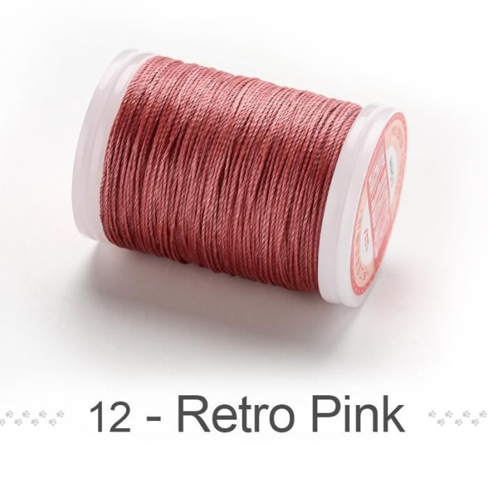 Fil De Couture Pour Cuir Fil à Coudre Cuir Ciré 5 Bobines - 30M