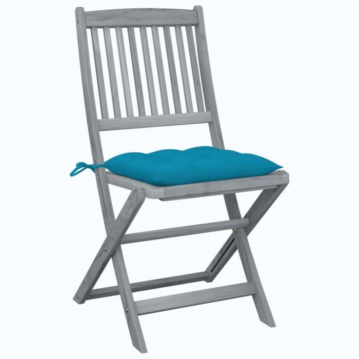 Housses De Coussin Extérieur Imperméables Kiatuniya - Motif Étoiles De Mer & Algues, 40x40 Cm Gris Bleu, Lot De 2 - Résistantes Aux Intempéries Pour Jardin, Patio Et Balcon