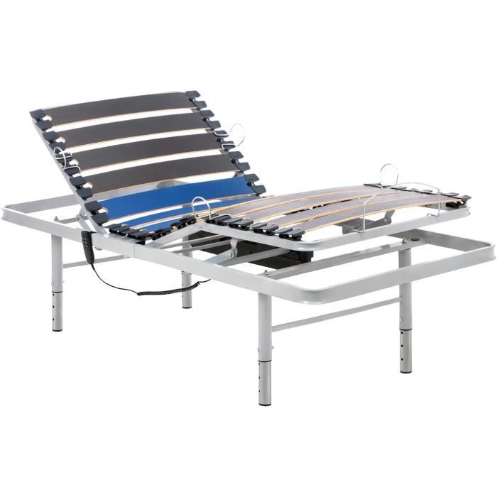 Lit Orthopédique Geriafy électrique à 4 plans 80x200 cm