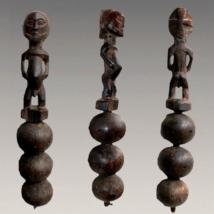 Hochet A Coque Munyanga Luba Ancien Cdiscount Puericulture Eveil Bebe