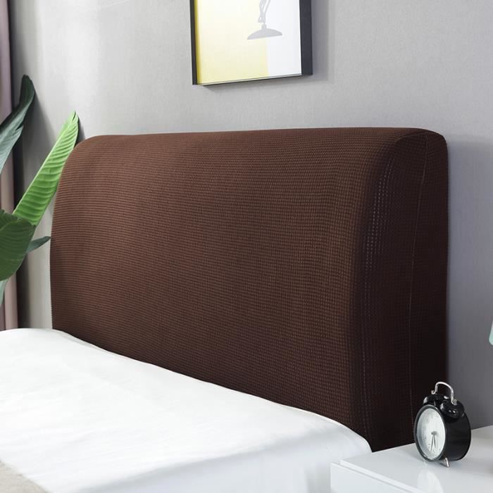Housse De Tête De Lit Matelassée – Velours Doux Extensible Lavable – Protection Et Déco Chambre (150 Cm)