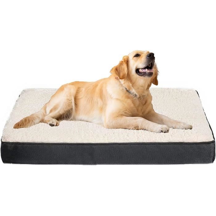 Panier Pour Chien - Mousse À Mémoire Forme Orthopédique Chientaille Moyennelavableavec