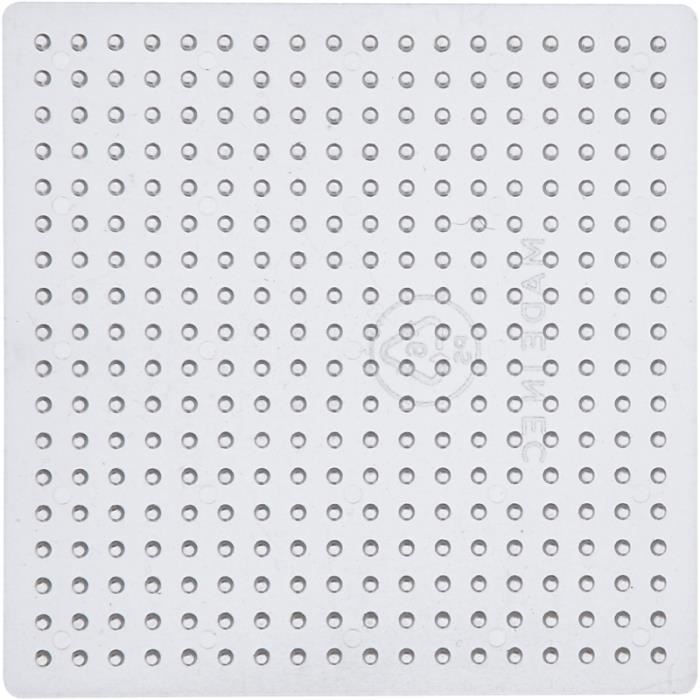Plaque transparente pour perles à repasser Midi - Carré - 7 x 7 cm -  Cdiscount Jeux - Jouets