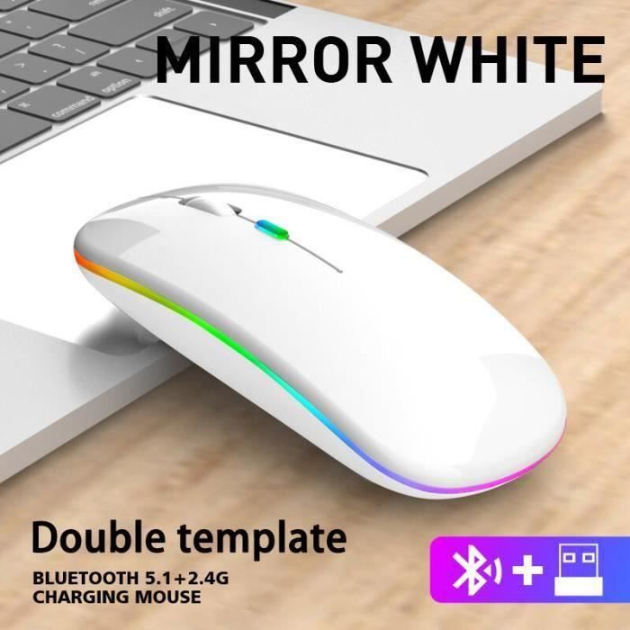 Spirit of Gamer Elite M70 Souris de jeu RGB sans fil 4800 DPI Noir
