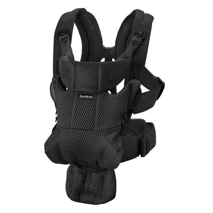 Porte-bébé ergonomique BABYBJÖRN Move en maille filet 3D - Noir