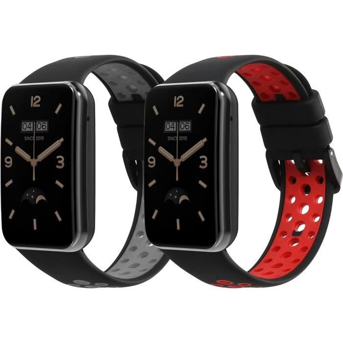 2 Bracelets De Rechange En Silicone Pour Montre SHANG WING L2 - Taille Réglable 14-22 Cm, Couleurs Variées, Facile à Changer