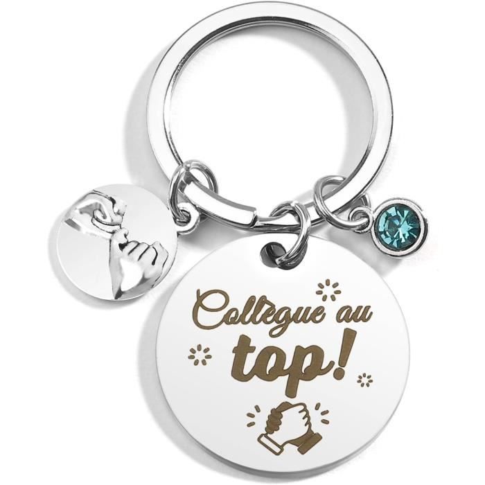 Porte Clef Idée Cadeau Départ Collegue De Travail, Meilleure Amie, Pour Une Amie, Femme Homme