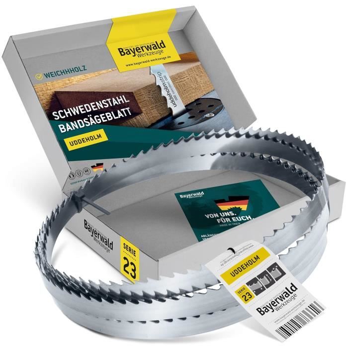 Lame De Scie à Ruban Uddeholm - 2240x20x0.5x8 Mm - Pour Bois Tendre, MDF, Pin, épicéa - Compatible Metabo