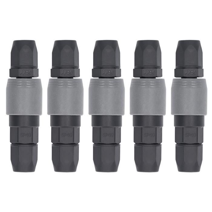 Trust-RAN Raccords Pneumatiques 10pcs Connecteurs Pneumatiques Raccords De Tuyaux De Poussée