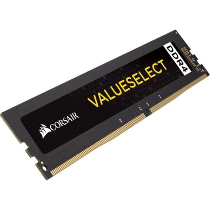 Vente Memoire PC CORSAIR Mémoire PC DDR4 - 8 Go (1X8Go) - DDR4 - 2400MHz - CAS16 (CMV8GX4M1A2400C16) pas cher Vente Memoire PC CORSAIR Mémoire PC DDR4 - 8 Go (1X8Go) - DDR4 - 2400MHz - CAS16 (CMV8GX4M1A2400C16) pas cher