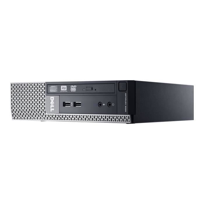 Vente Ordinateur de bureau Dell OptiPlex 9020 USFF 1 x Core i5 4590S - 3 GHz RAM 4 Go HDD 500 Go graveur de DVD HD Graphics 4600 GigE Win 7 Pro 64 bits… pas cher Vente Ordinateur de bureau Dell OptiPlex 9020 USFF 1 x Core i5 4590S - 3 GHz RAM 4 Go HDD 500 Go graveur de DVD HD Graphics 4600 GigE Win 7 Pro 64 bits… pas cher
