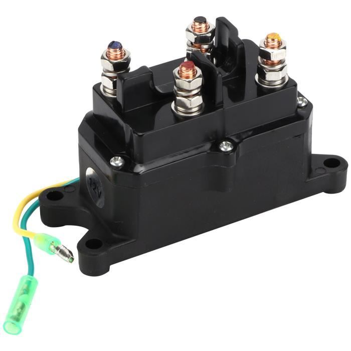 Relais Solénoïde 12V Pour Ford - 4 Bornes - Taille 5.4x5.4x6.4cm - Remplacement Facile Et Durable