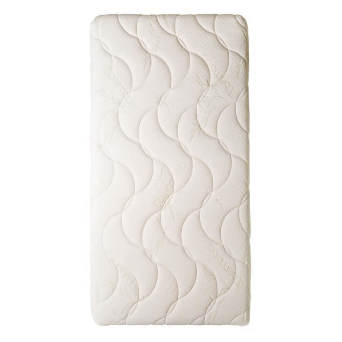 Matelas Pour Lit Bebe En Bambou 70x140 Cdiscount Puericulture Eveil Bebe