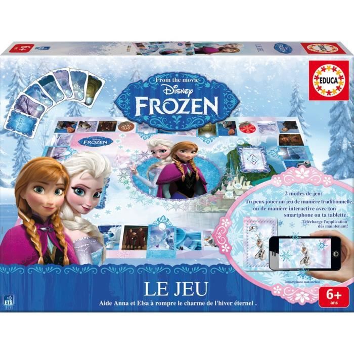 Frozen Top emporte sur jeu de carte Frozen Top emporte sur jeu de carte