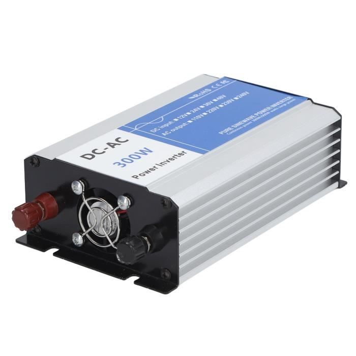 Micro-onduleur Photovoltaïque Hztyyier 300W – Onduleur à Onde Sinusoïdale Pure 220V – Protection Courant, Tension, Température – Pour Systèmes Solaires