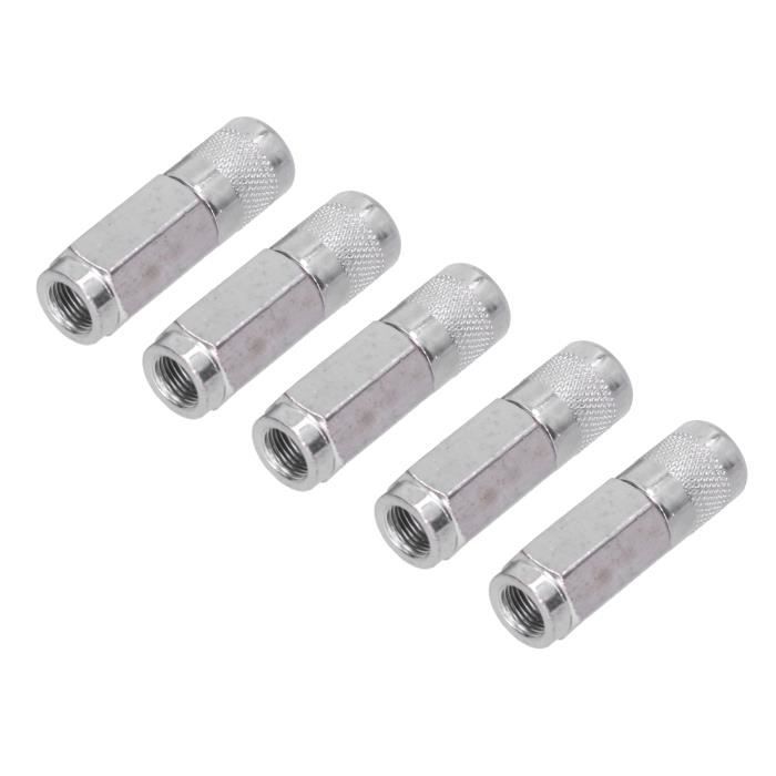 Coupleur Pour Pistolet à Graisse Haute Pression – Verrouillage Rapide, Buses Injection, 10000 PSI