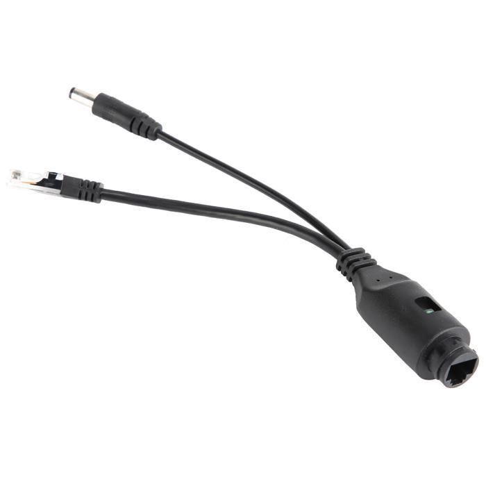 Câble Réseau IP POE 11 Broches Avec Module PCB - Adaptateur étanche Pour Caméra CCTV Et équipements POE