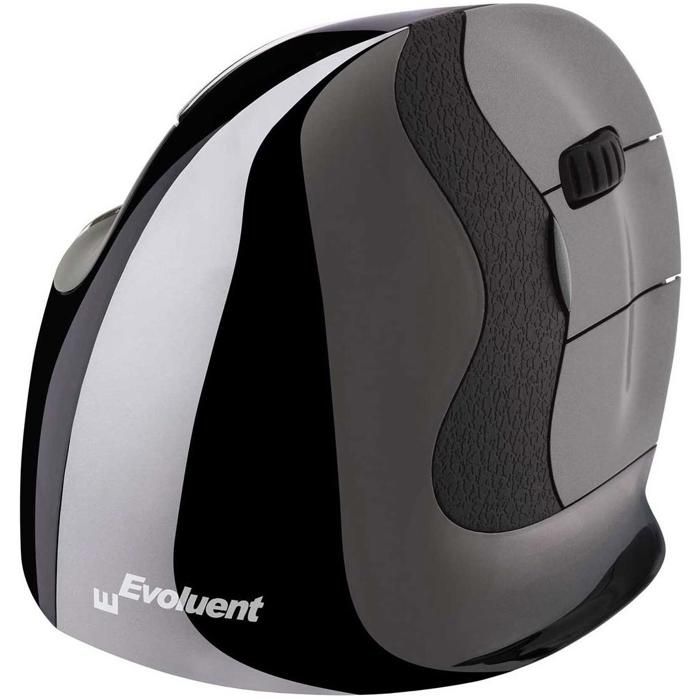 Evoluent VerticalMouse D Wireless Small - Souris sans fil ergonomique - droitier - capteur laser 2600 dpi - 5 boutons