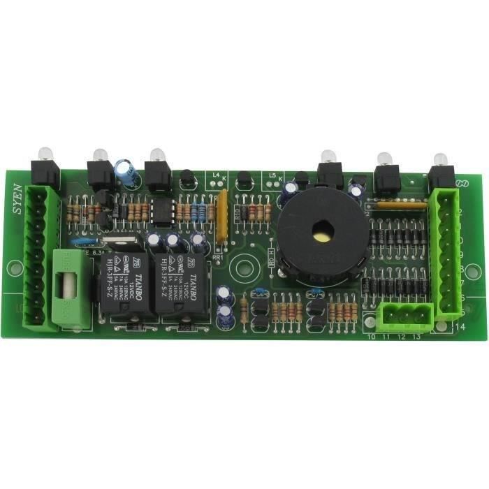 Platine électronique 6 fonctions adaptable pour CASTELGARDEN avec fusible