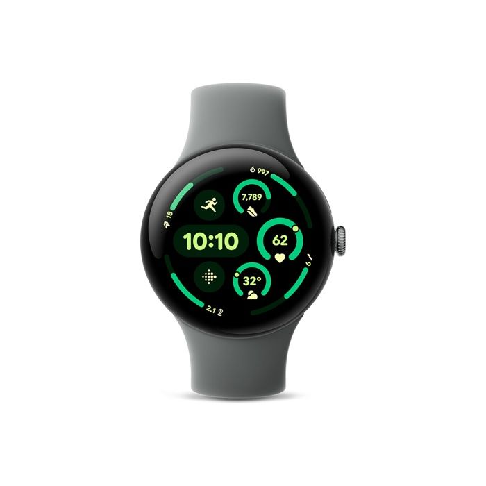 Montre Connectée - GOOGLE - PIXEL WATCH 3 - Écran AMOLED 15 - Suivi Santé Avancé - Autonomie 24h