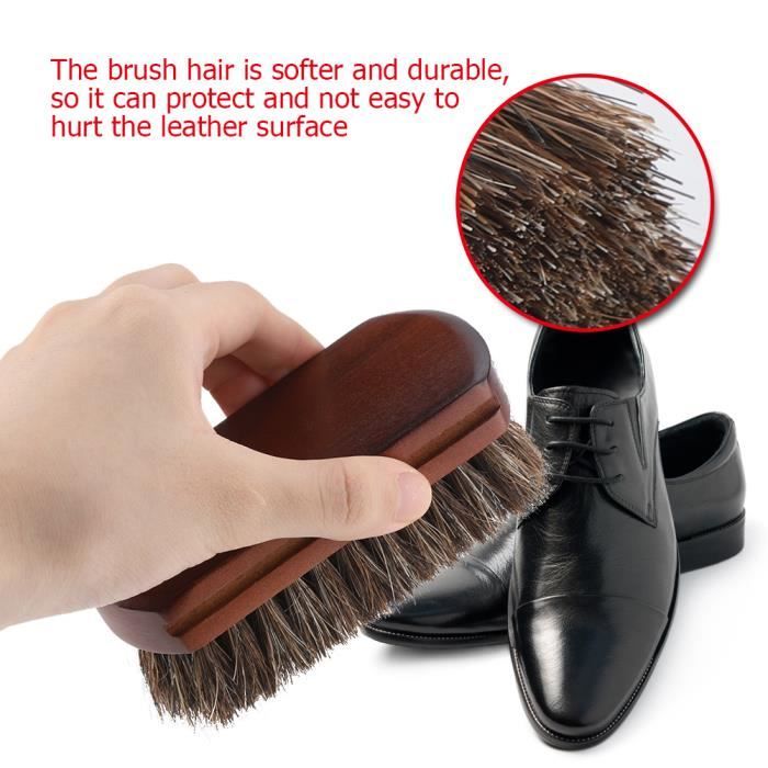 Gants de polissage de chaussures en fausse laine, 1 pièce, gants de nettoyage et de polissage de chaussures, brosses, chiffons d'époussetage, chiffons d'essuyage de chaussures