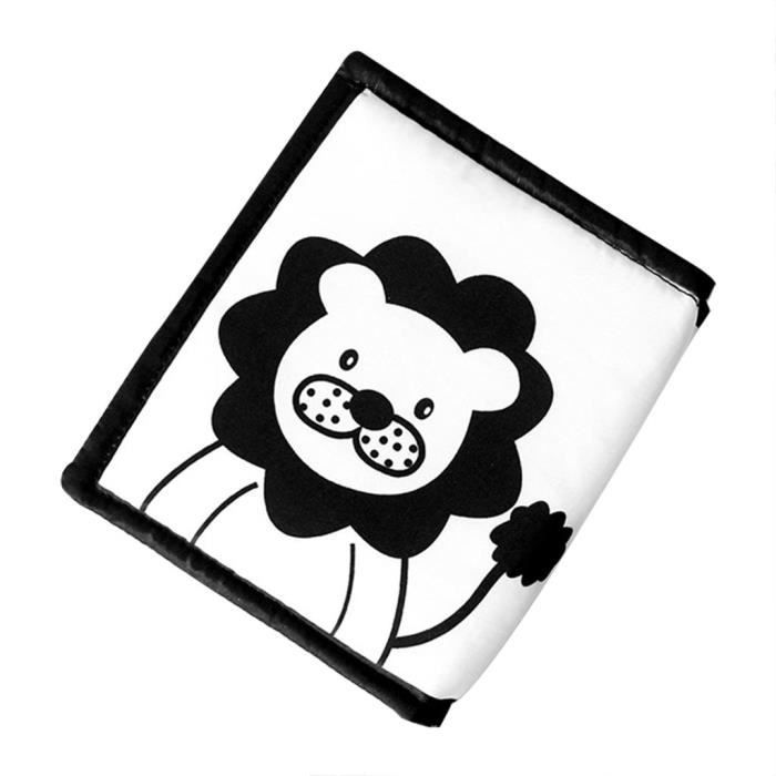 Bebe Tissu Noir Et Blanc Livre Doux Animal Education Precoce Papier Froisse Apprentissage Berceau Jouet 0 6 Mois Lion Perfk19 Cdiscount Jeux Jouets