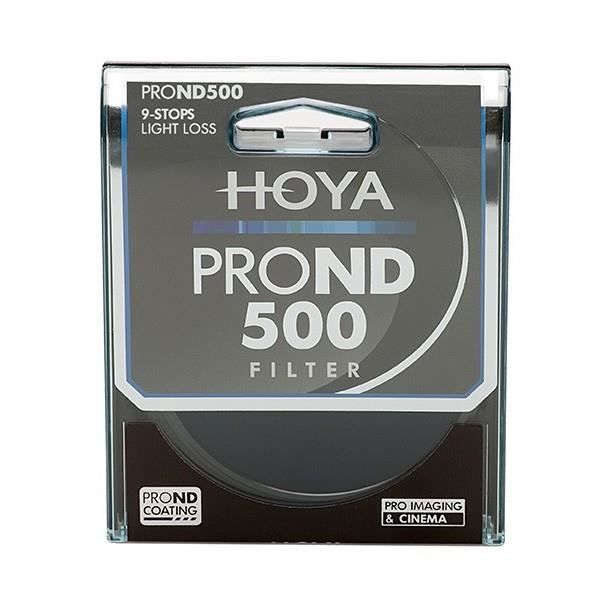 HOYA - Filtre gris neutre PRO ND500 - 82mm - Réduction de la quantité de lumière - Balance des couleurs neutre
