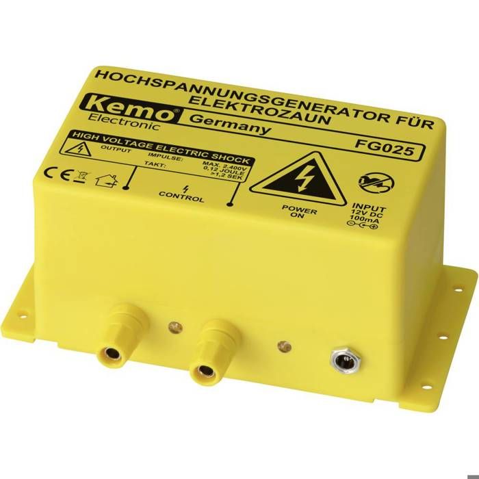 Clôture électrique Kemo FG025 pour lintérieur/extérieur