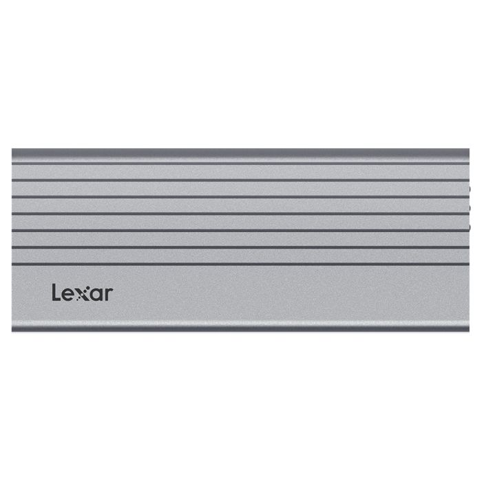 Boîtier externe – Lexar – E6 – USB 3.2 – M.2 Type 2280 – Argenté