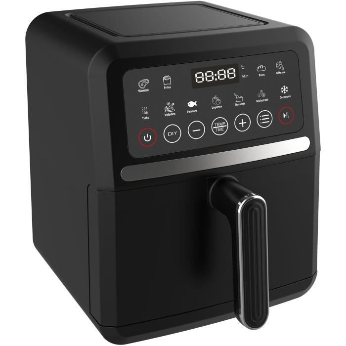 Friteuse sans huile LITTLE BALANCE Crousty Capacité Jusqu'à 0 9kg de frites 12 programmes de cuisson