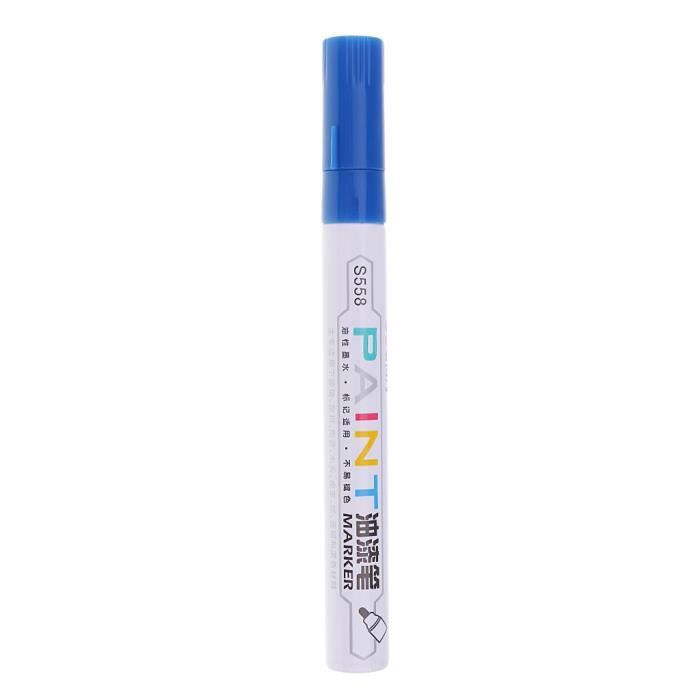 stylos marqueurs de Peinture de Pneu Blanc imperméable Universel en Caoutchouc de Peinture Pneu Permanent de Voiture Caoutchouc Bande de roulement en Caoutchouc Liteness Stylo marqueur de Pneu 