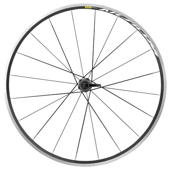 Roue arrière cassette rayons jante Mavic 700 Aksium Shimano 20 622-17 - noir - 11/10 vitesses