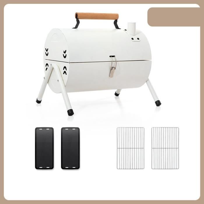 Barbecue Pliable Barbecue Charbon De Bois Pliable LENDISIY - Portable, Grille 61x18 Cm, Pour Camping Et Jardin Barbecue Portable