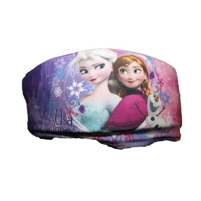 La Reine des Neiges disney-bandeau rose et violet-fille