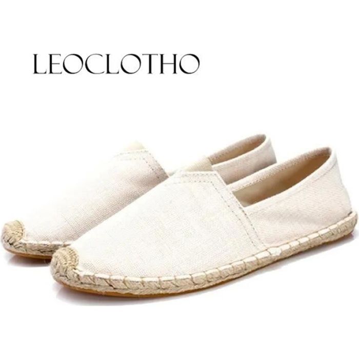 Espadrille blanche homme deals