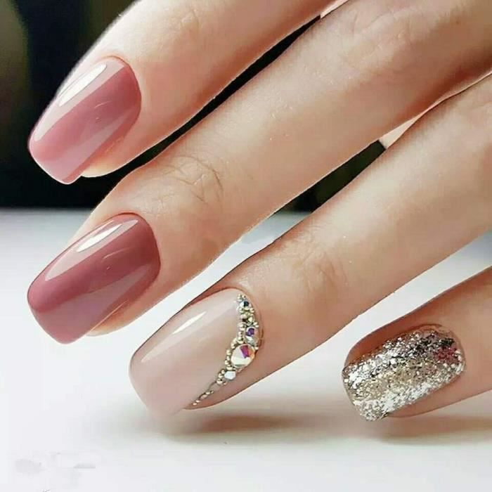 10 PCS fabriqués à la main Produits Finis Ongles Japonais