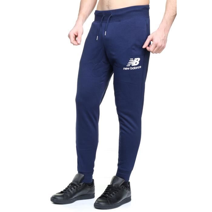 Jogging New Balance Mp91550 Stac Sweatpant 6913 Bleu - Cdiscount Sport