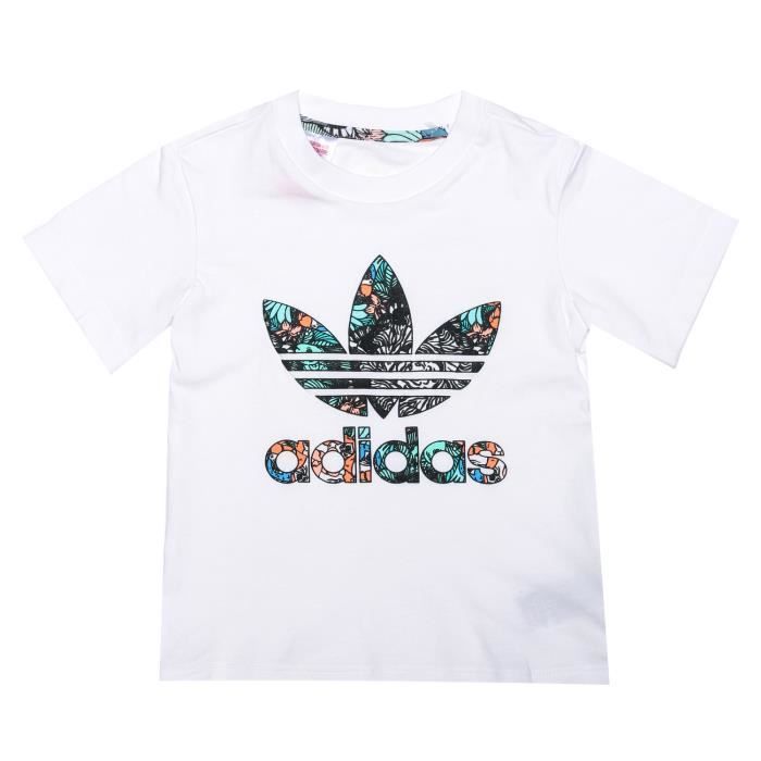 tee shirt adidas fleur