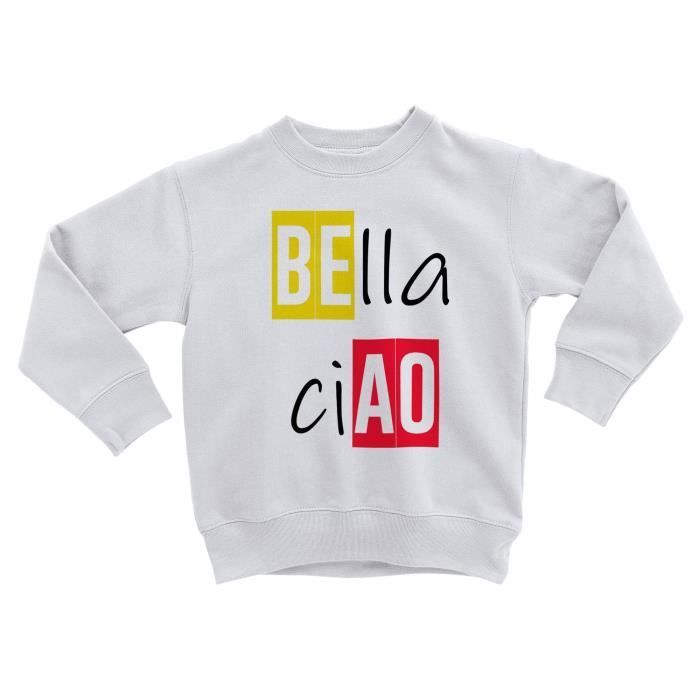 T Shirt Enfant Bella Ciao Casa Del Papel Chanson Vetements T Shirts Polos Et Chemises Atahari Com