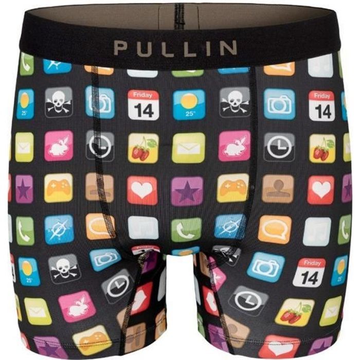 Pull In Boxer Long Homme Microfibre Ikone Noir Multicolore 20 Ans Noir Cdiscount Pret A Porter