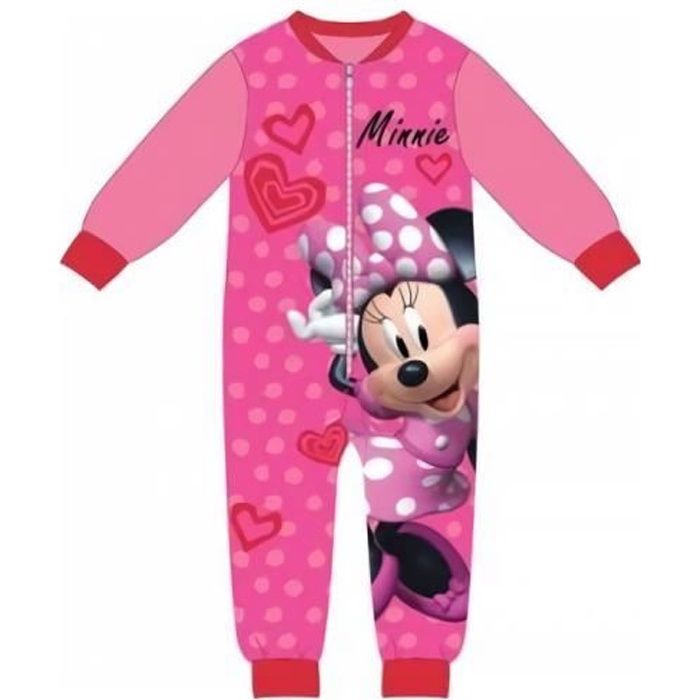 Pyjama Combinaison Minnie Disney Vendu A L Unite Rose Cdiscount Pret A Porter