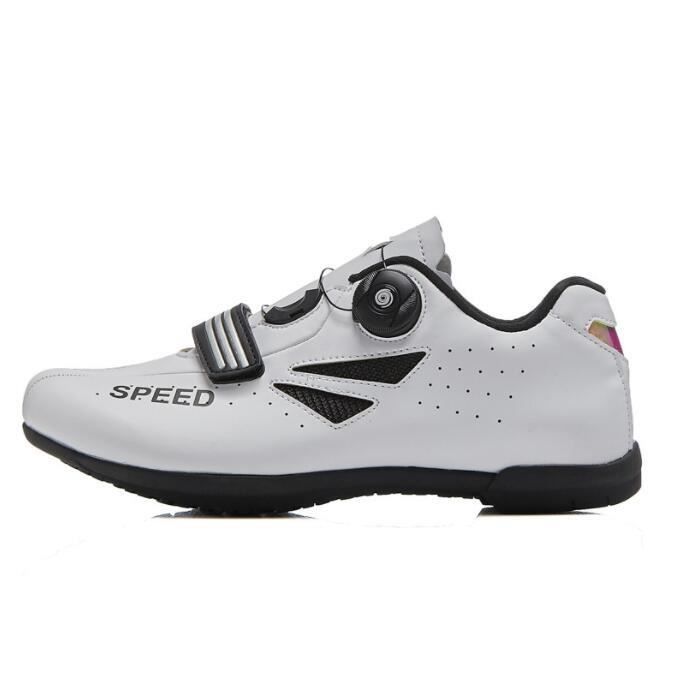 Chaussures De Cyclisme Antidérapantes Respirantes - Pour Vélo Route Et VTT - Tailles 36-47