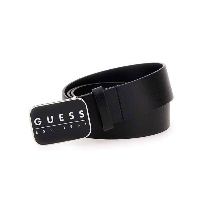 Ceinture Guess - Homme Guess - veritable - Guess Noir - cuir - Accessoire Guess