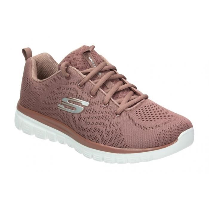 Skechers Baskets SKECHERS 12615-MVE pour femme - couleur rose - taille 39