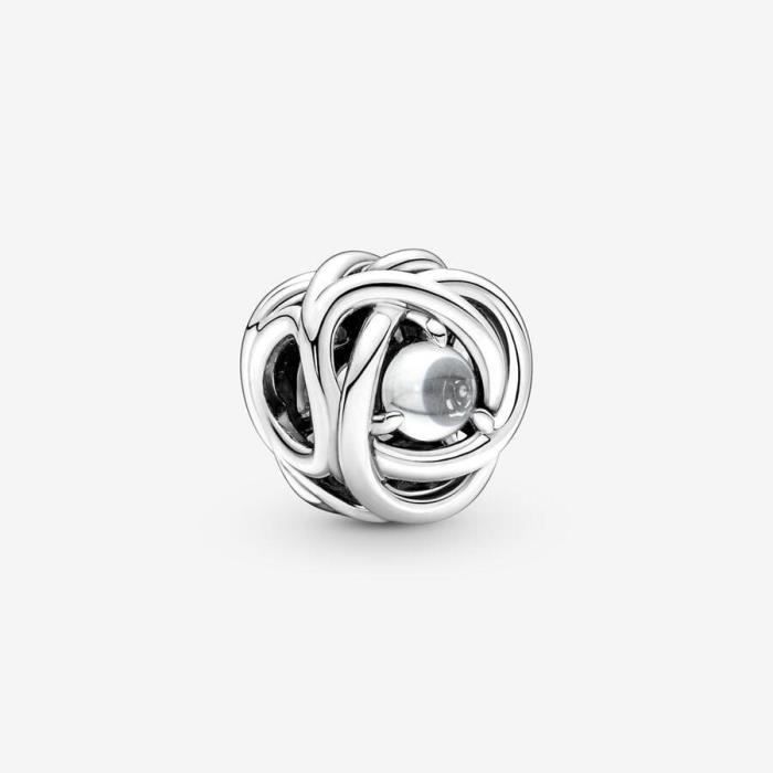 Charm Pandora Cercle Éternité Argent Femme Pierre de