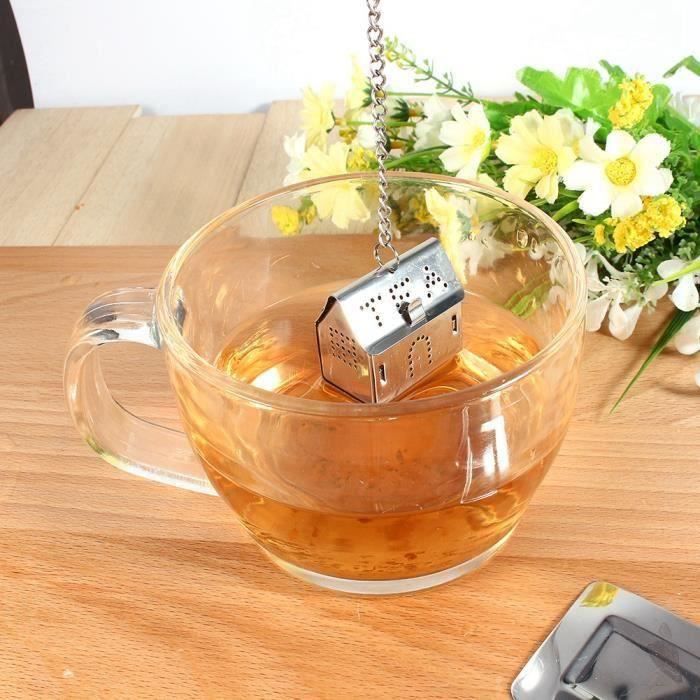 Filtre à Thé En Acier Inoxydable - Infuseur à Thé En Forme De Boule, Pour Thé En Vrac, Compatible Avec La Plupart Des Tasses Et Théières
