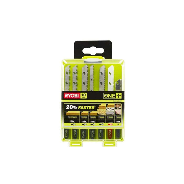 Ryobi Lame de scie sauteuse 10 pièces - vue 2