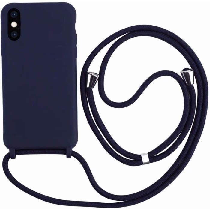 Cordon De Téléphone Réglable Avec Patch Ultra-fin - Lanière Pour Smartphone Portable - Nylon/polyester Doux