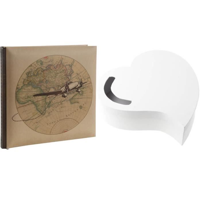 1 Pack Urne Mariage Coeur Et Livre D Or Voyage R 3841 4808 Cdiscount Maison